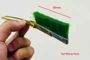 BÀN CHẢI CÁN SẮT ĐẦU THẲNG SỢI NILON XANH