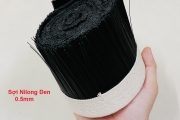 CÂY CƯỚC NYLONG ĐEN NẸP VẢI 1METX100X5X05