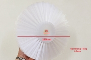 CHỔI CƯỚC NILON TRẮNG 220X50X25X0.8